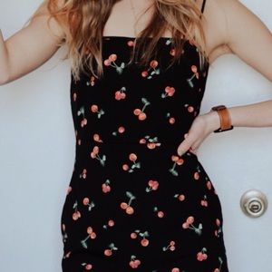 Lulus cherry mini dress